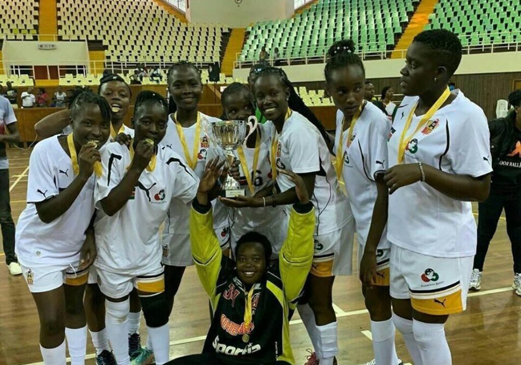 Kenias Frauenteam begeistert über den Sieg
